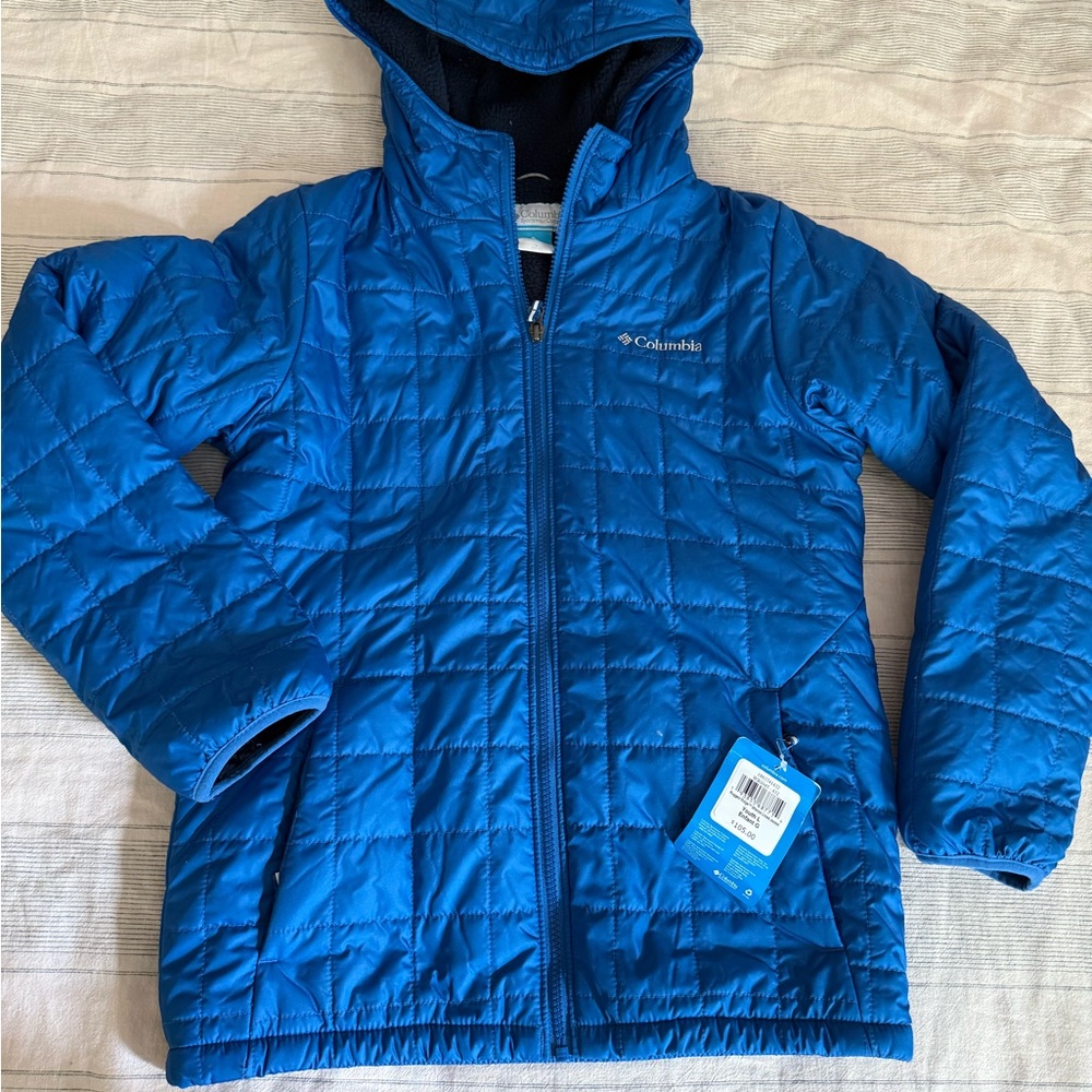 Columbia Vibrant Blue Quilted Jacket NWT